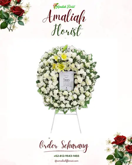Krans Bunga Duka Rawadalem